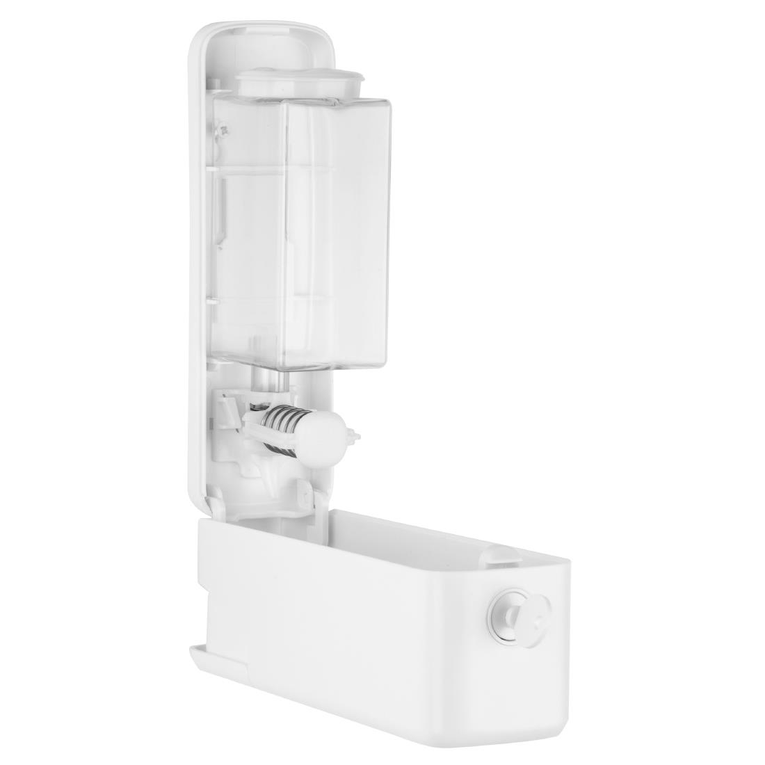 Jantex enkele douchedispenser wit - Afbeelding 4
