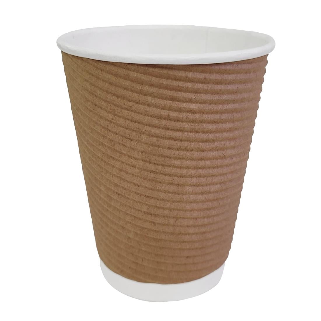Fiesta Recyclable koffiebekers ribbelwand 340ml (500 stuks) - Afbeelding 2