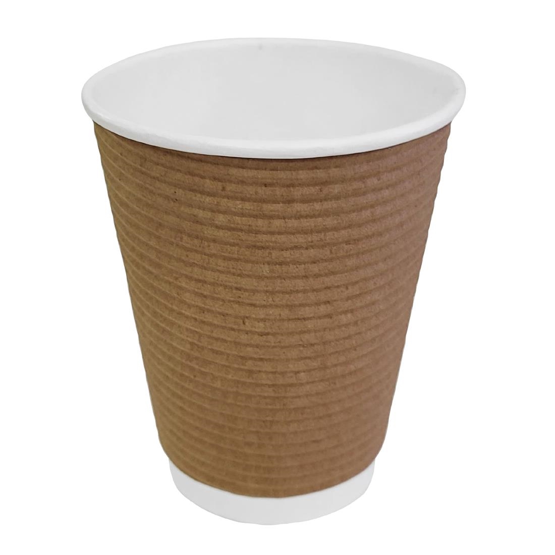 Fiesta Recyclable koffiebekers ribbelwand 340ml (500 stuks) - Afbeelding 3