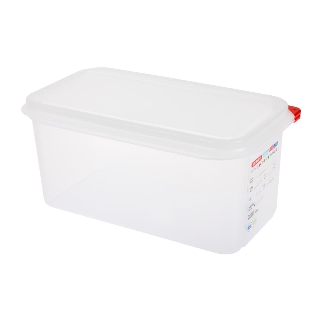 Araven polypropeen 1/3 gastronorm voedselbak 6L (4 stuks) - Afbeelding 6