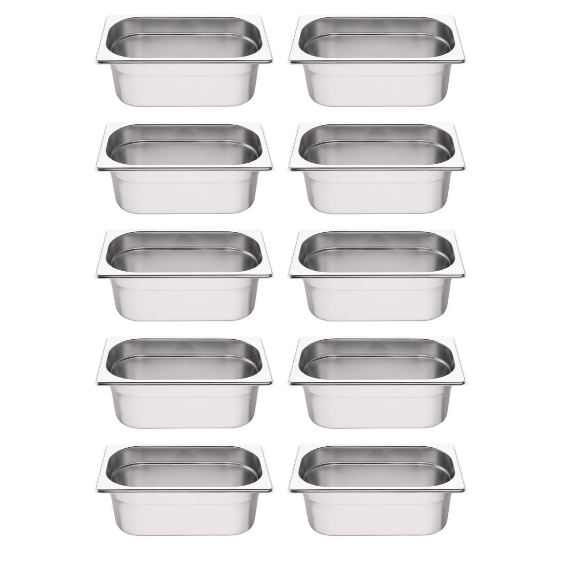 Vogue GN bakken set 10x GN 1/4 (10 stuks) - Afbeelding 3