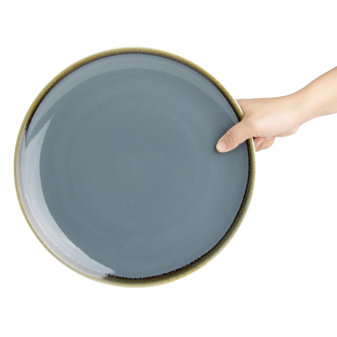 Olympia Kiln Ronde Borden 28cm Oceaanblauw (4 Stuks) - Afbeelding 6