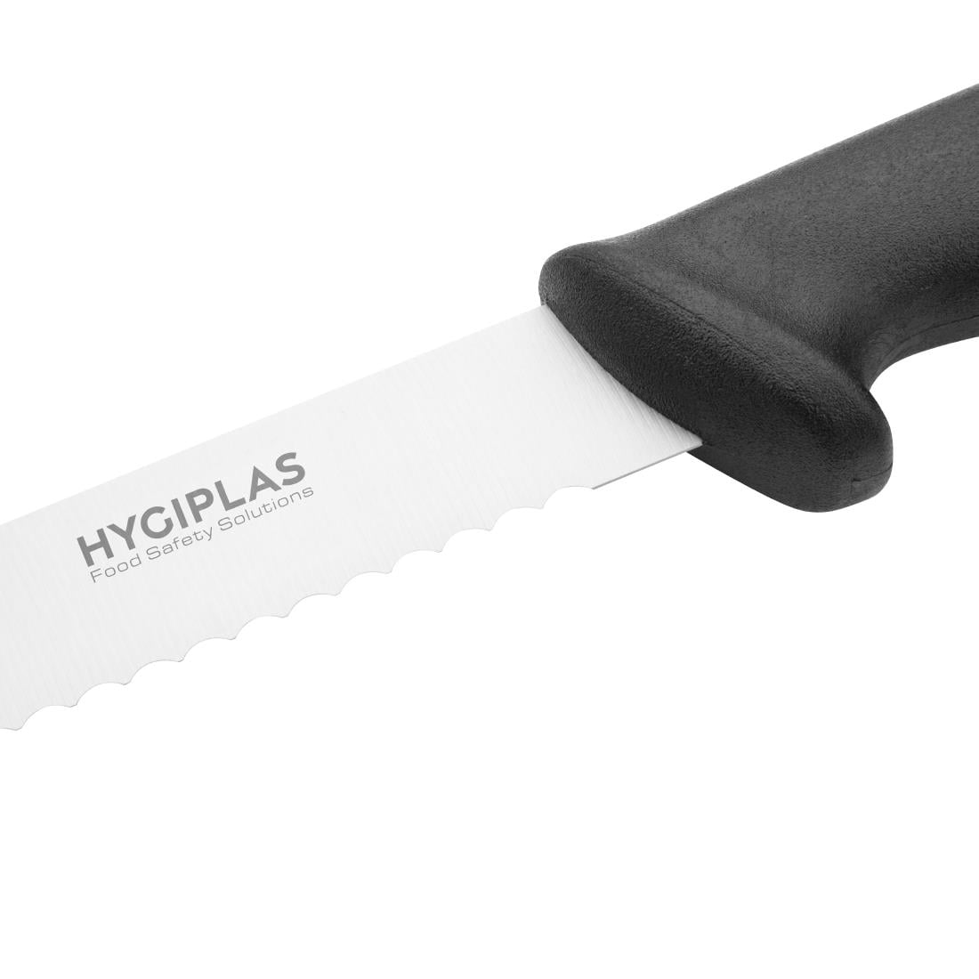 Hygiplas gekarteld gebakmes zwart 25,4cm - Afbeelding 4
