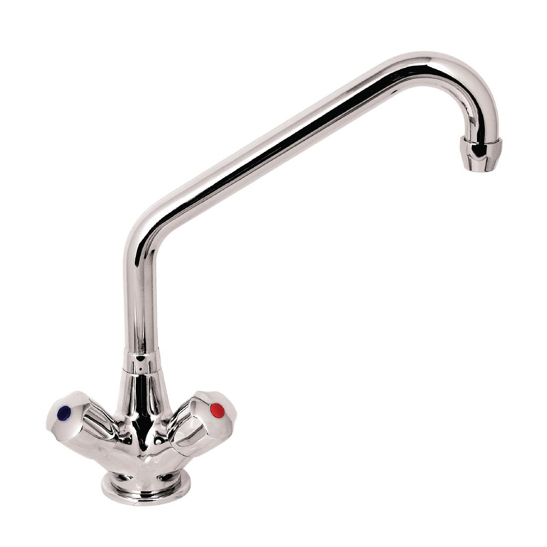 Gastro M heavy duty monobloc mengkraan met draaiknoppen en kraan van 25cm - Afbeelding 2