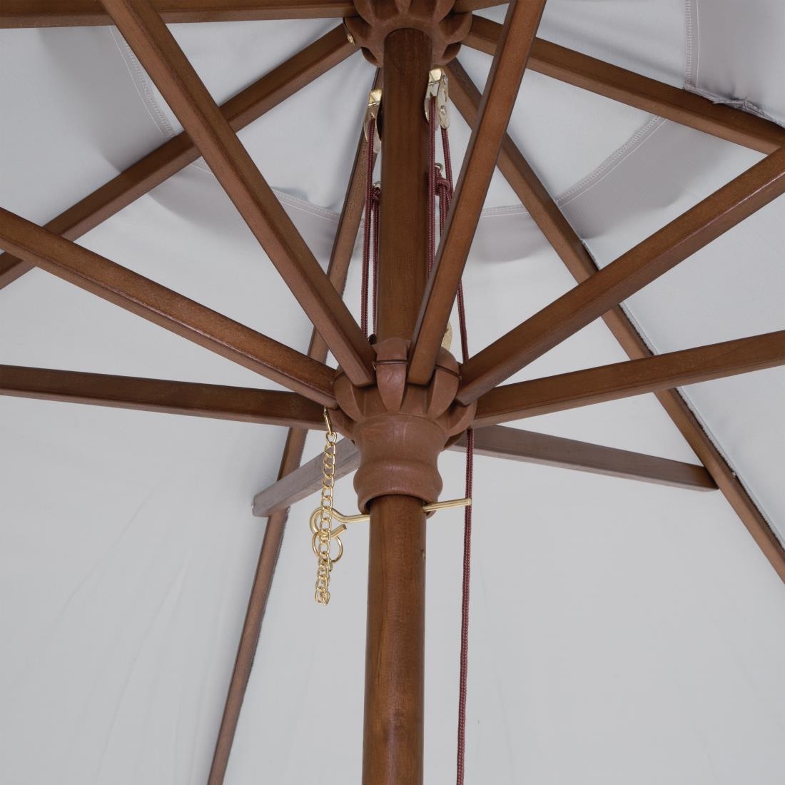Bolero ronde parasol grijs 300cm - Afbeelding 4