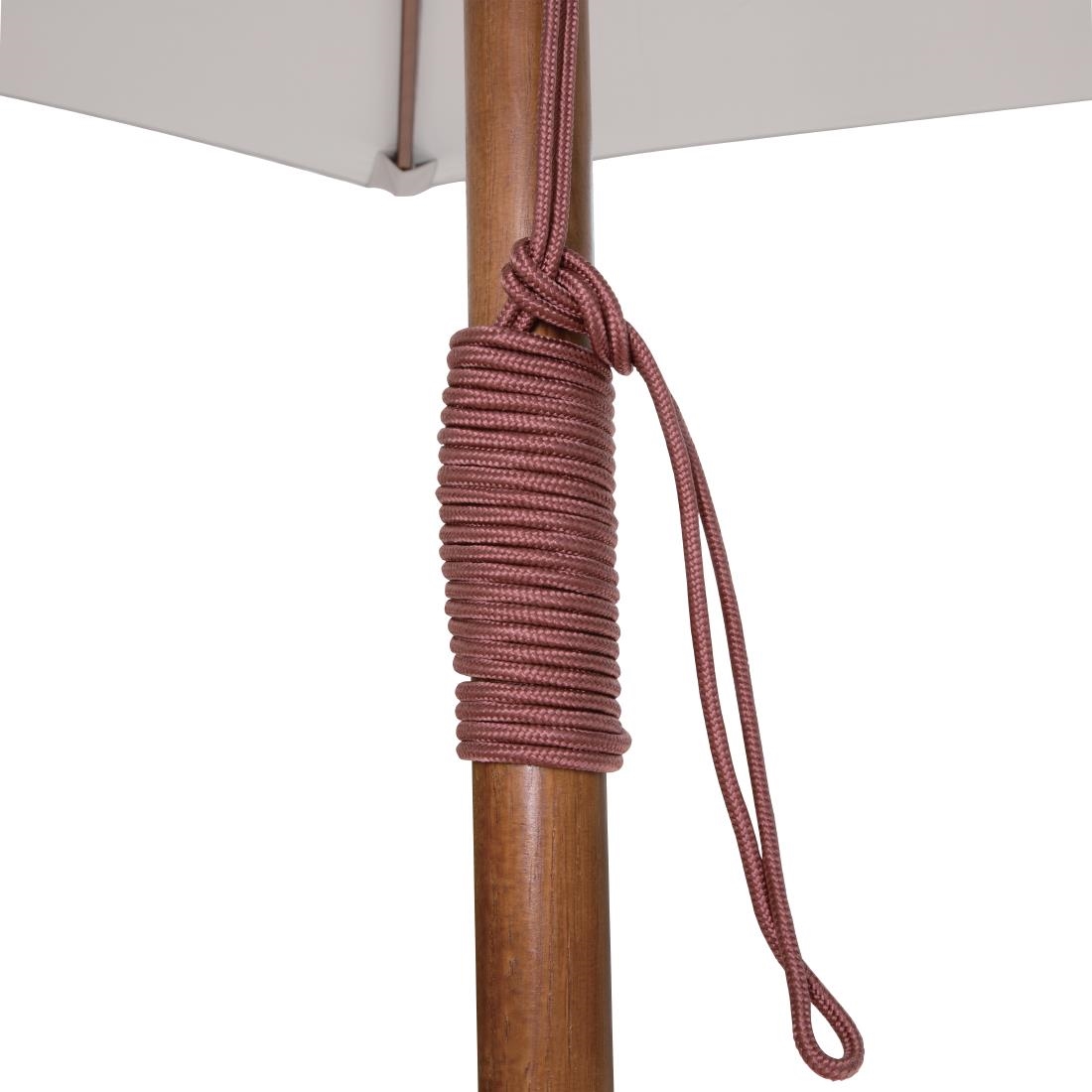 Bolero ronde parasol grijs 300cm - Afbeelding 5