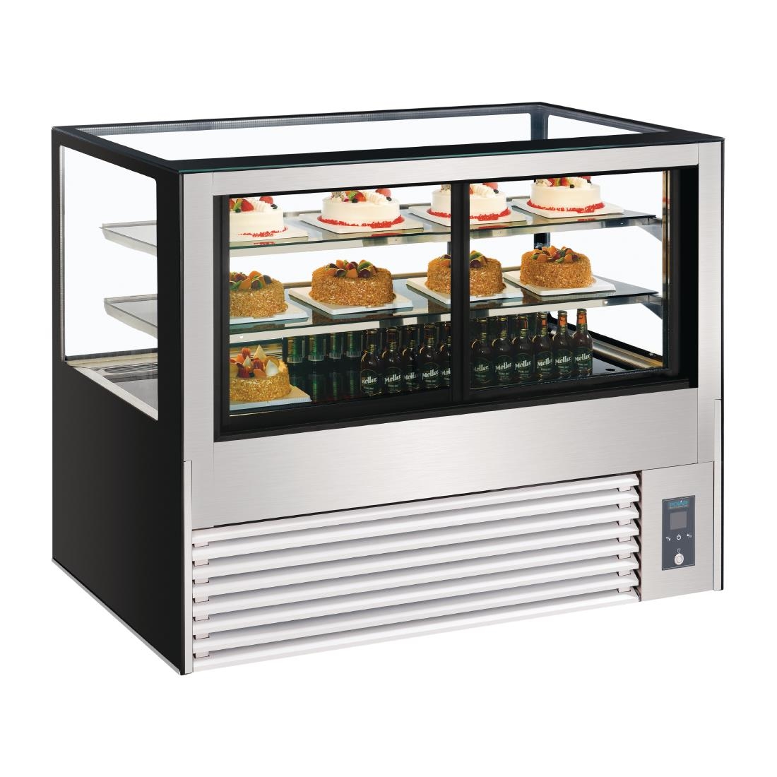 Polar U-serie deli koelvitrine 485L - Afbeelding 3