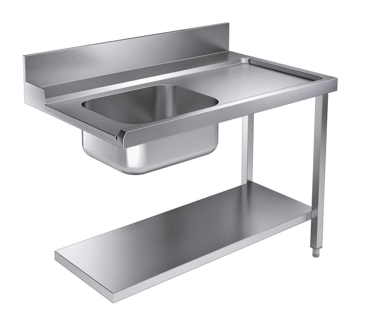 AANVOERTAFEL BODEM 1200 RECHTS - Afbeelding 2