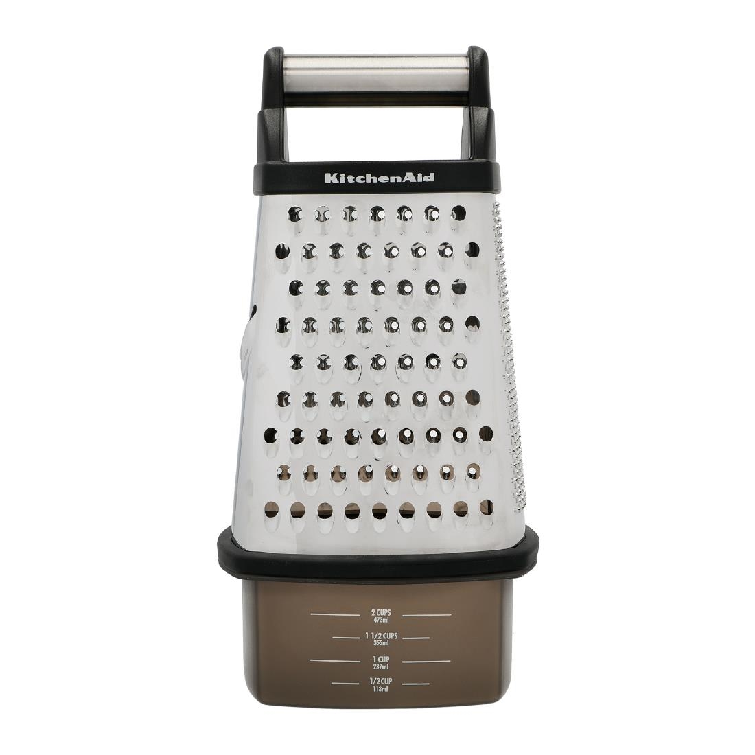 Kitchenaid Rasp Met Container Zwart - Afbeelding 2