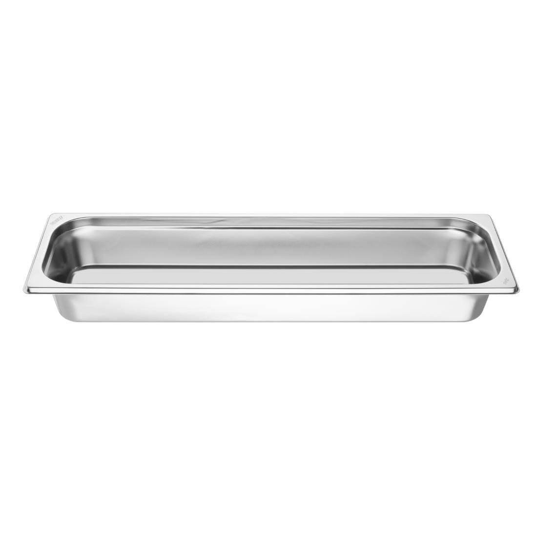 Vogue Roestvrijstalen Gastronorm 2/4 Bak 65mm - Afbeelding 2