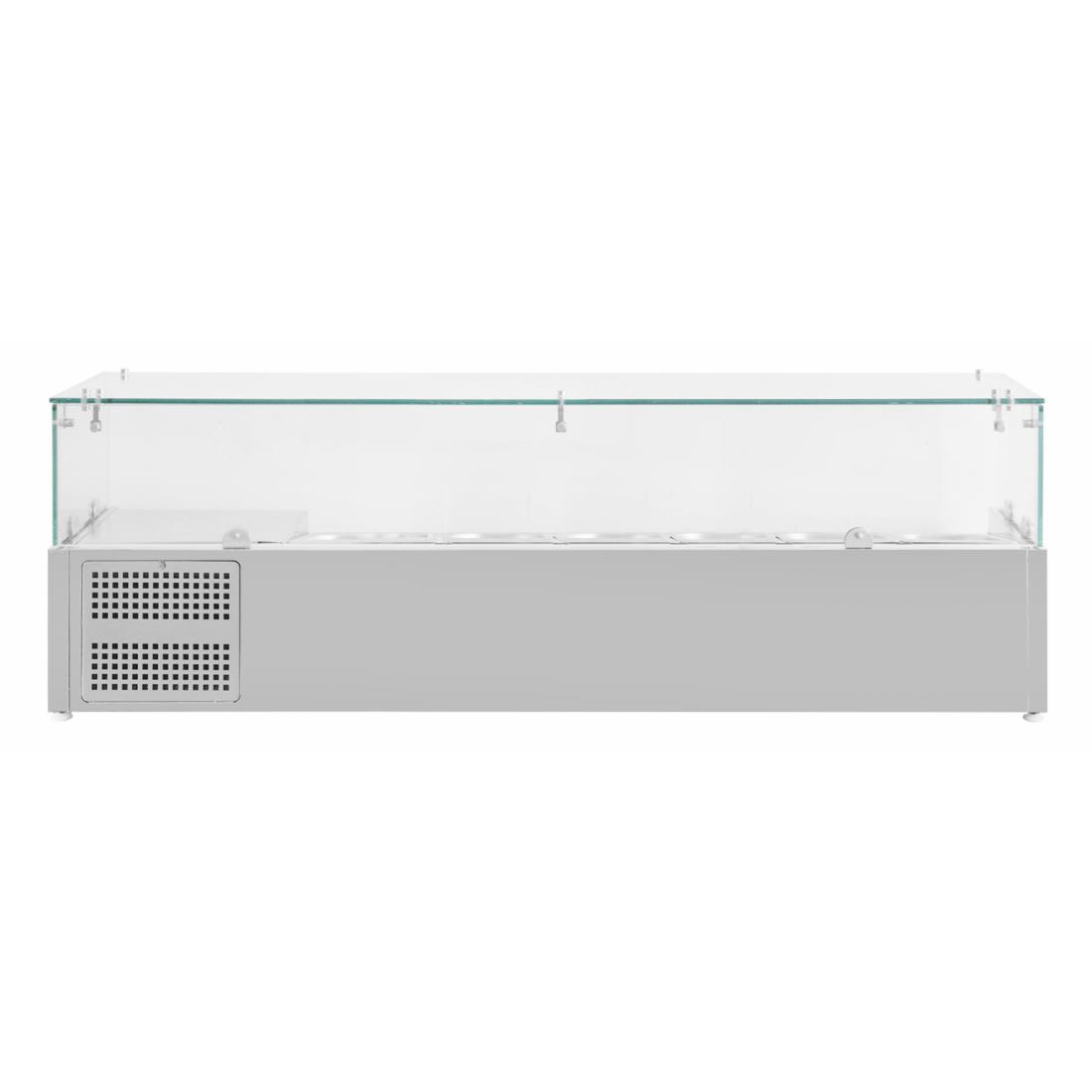 Polar G-serie opzetkoelvitrine 5x GN 1/3 en 1x GN 1/2 - Afbeelding 6