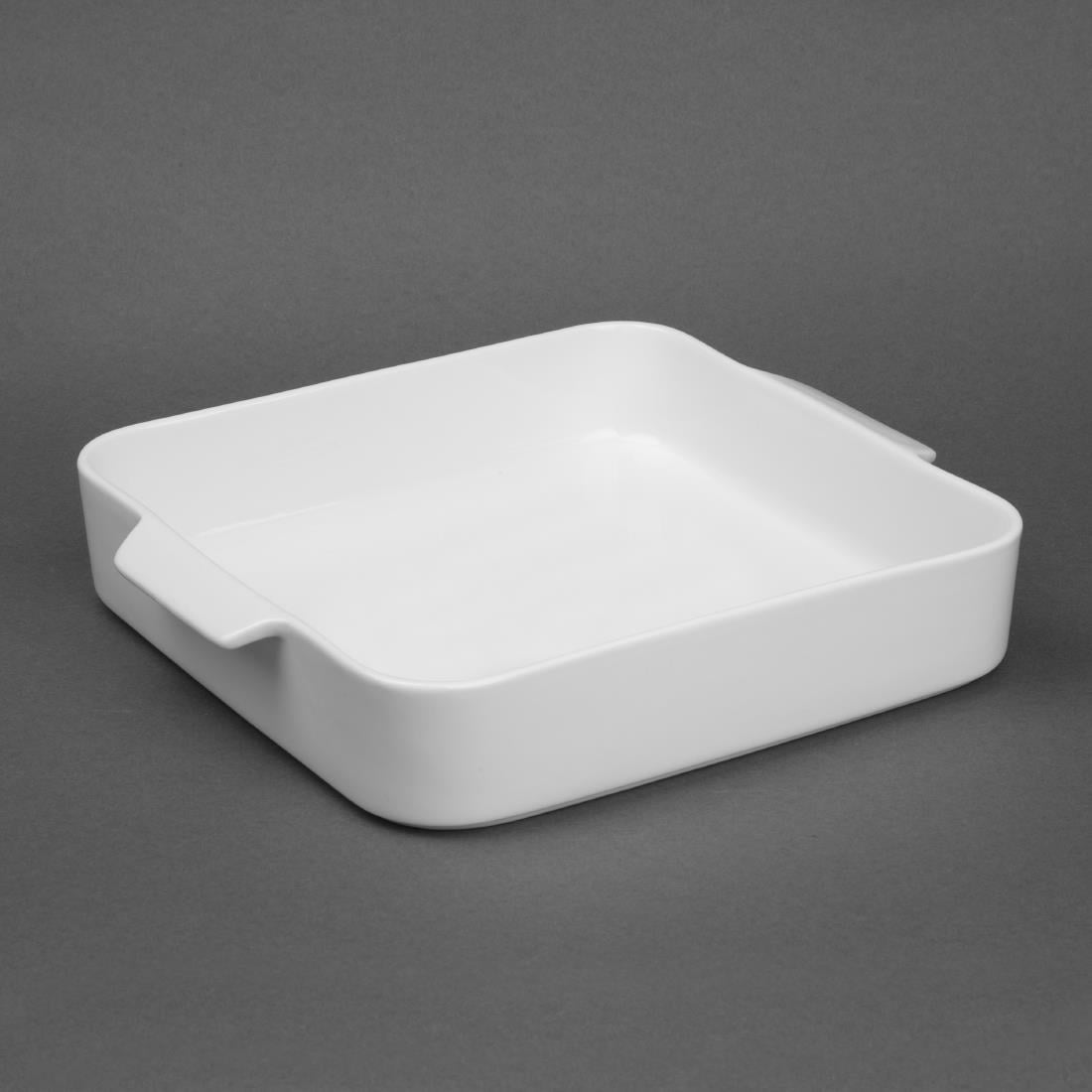 Olympia Whiteware Vierkante Braadslee 260x225X50mm (2 stuks) - Afbeelding 2