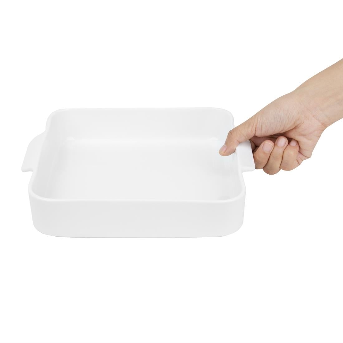 Olympia Whiteware Vierkante Braadslee 260x225X50mm (2 stuks) - Afbeelding 7