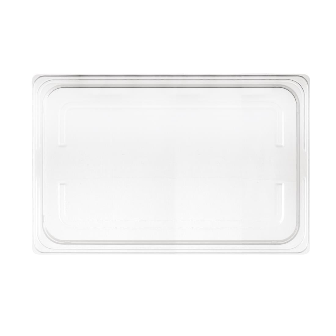Nisbets Essentials polypropyleen 1/1 gastronorm deksel transparant - Afbeelding 2