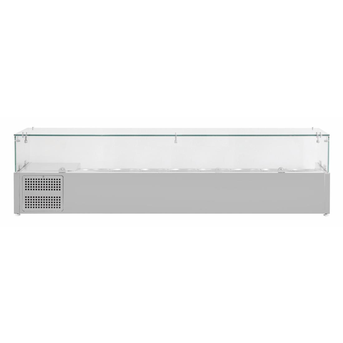 Polar G-serie opzetkoelvitrine 8x GN 1/3 - Afbeelding 10