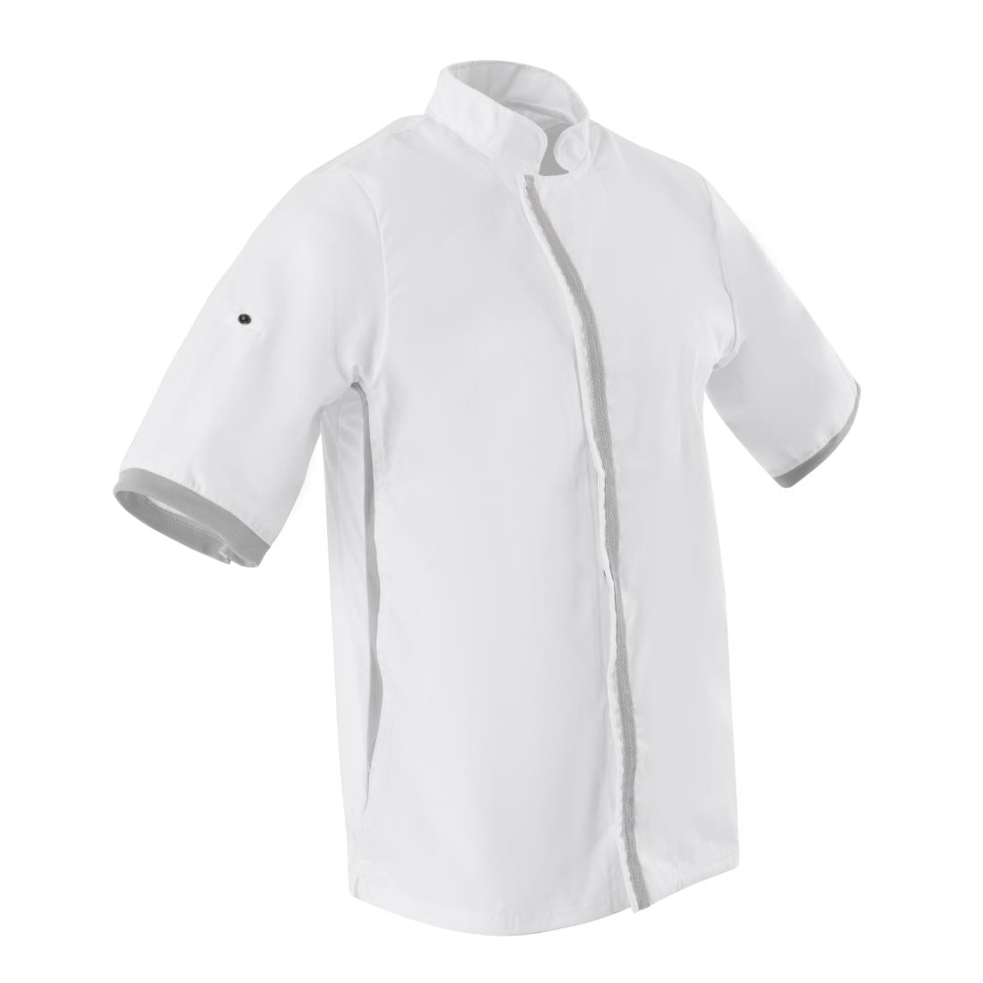 Southside unisex koksbuis korte mouw wit XS - Afbeelding 4