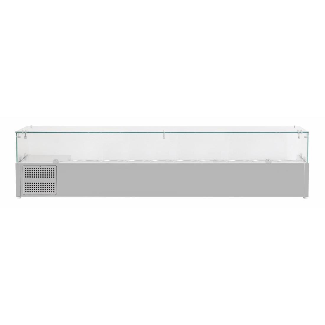 Polar G-serie opzetkoelvitrine 9x GN 1/3 - Afbeelding 8