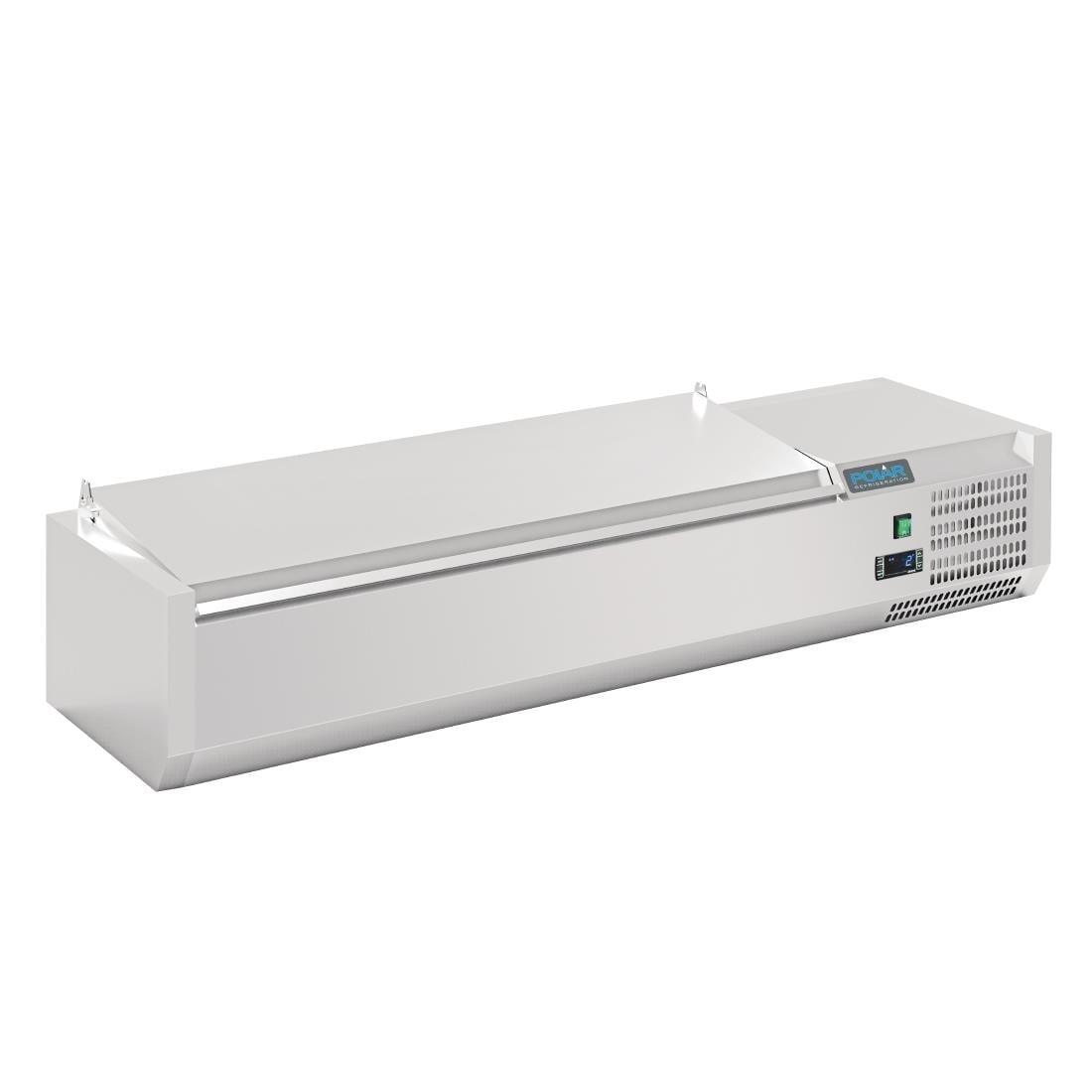 Polar G-serie aanrechtvoorbereidingskoelkast met deksel 5x 1/4gn - Afbeelding 2