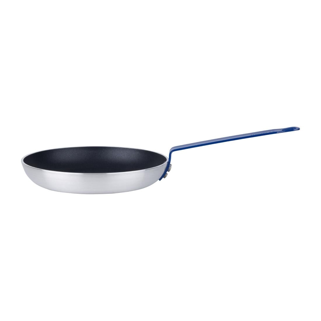 Hygiplas aluminium koekenpan Teflon Platinum Plus anti-aanbaklaag blauw 28cm - Afbeelding 3