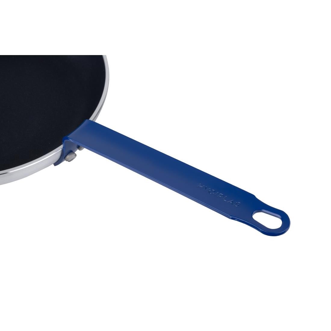 Hygiplas aluminium koekenpan Teflon Platinum Plus anti-aanbaklaag blauw 28cm - Afbeelding 5