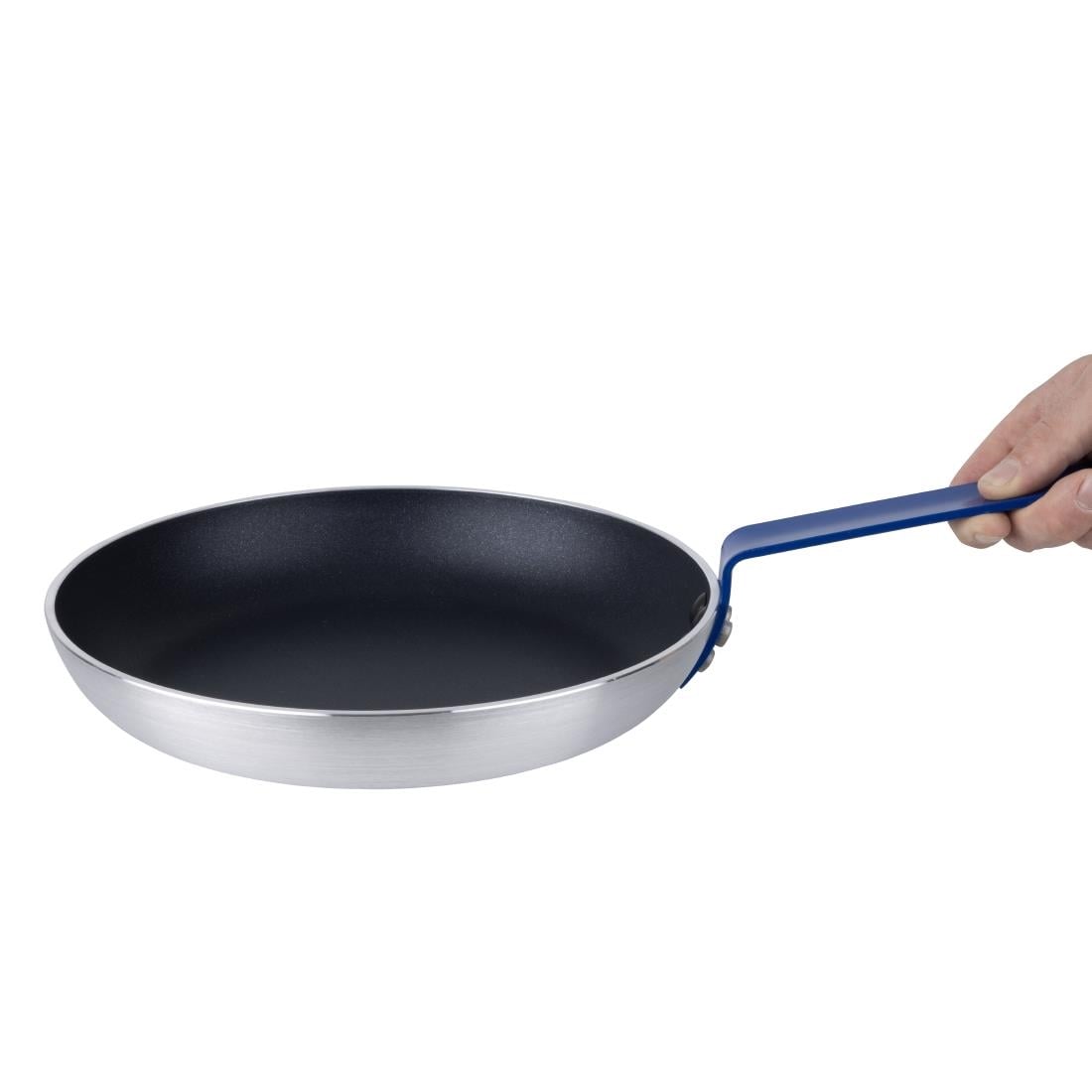 Hygiplas aluminium koekenpan Teflon Platinum Plus anti-aanbaklaag blauw 28cm - Afbeelding 6