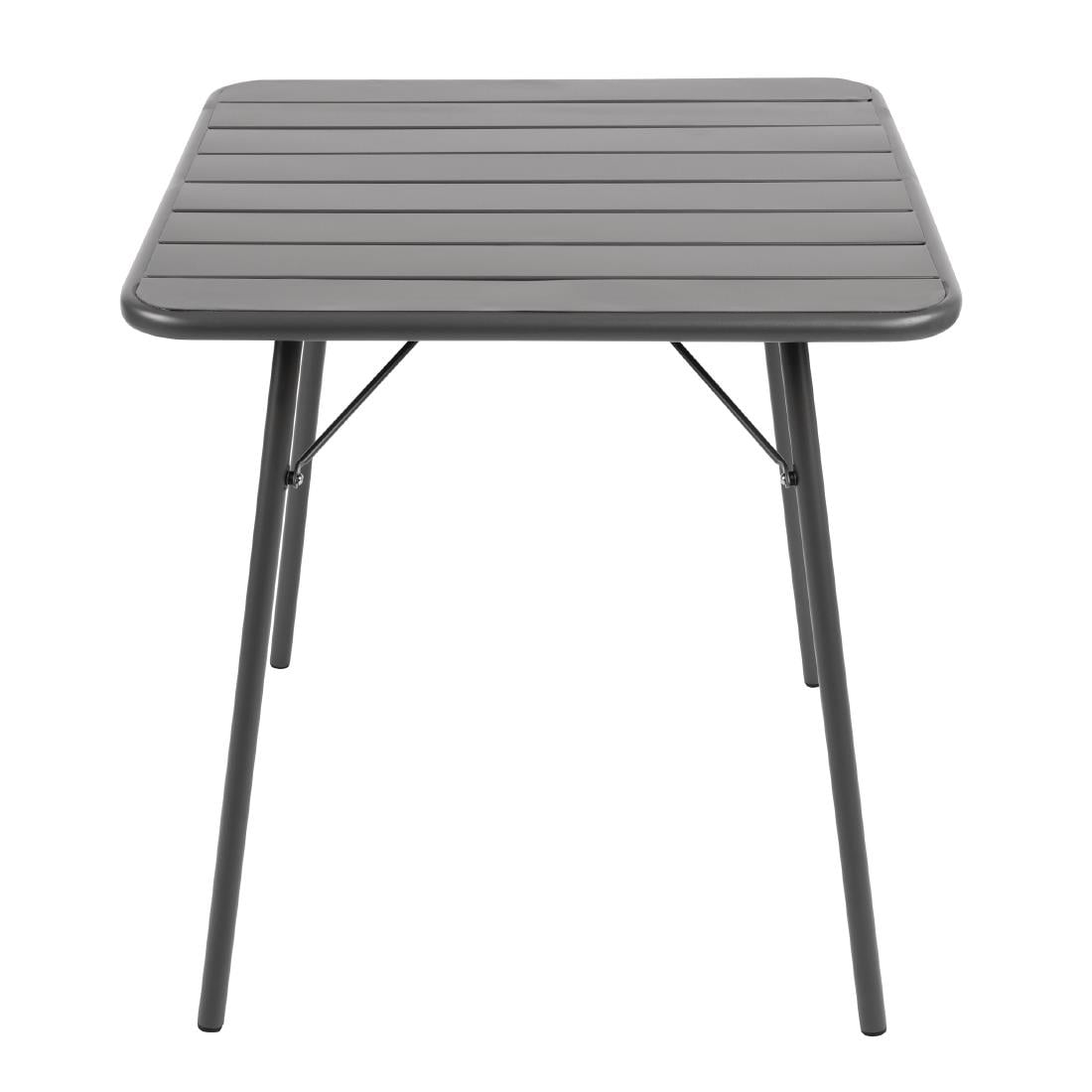 Bolero vierkante stalen tafel grijs 70cm - Afbeelding 3