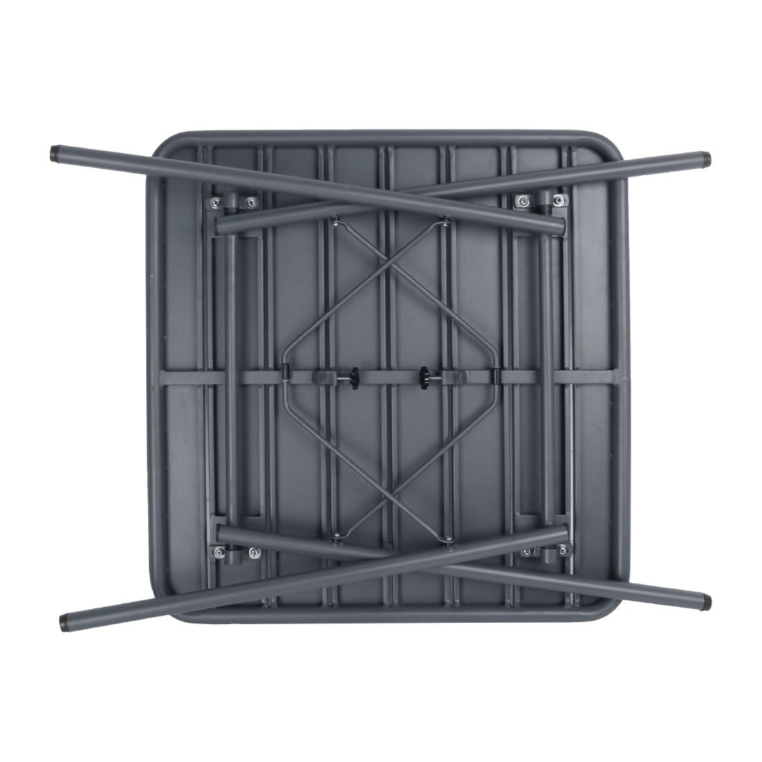 Bolero vierkante stalen tafel grijs 70cm - Afbeelding 5
