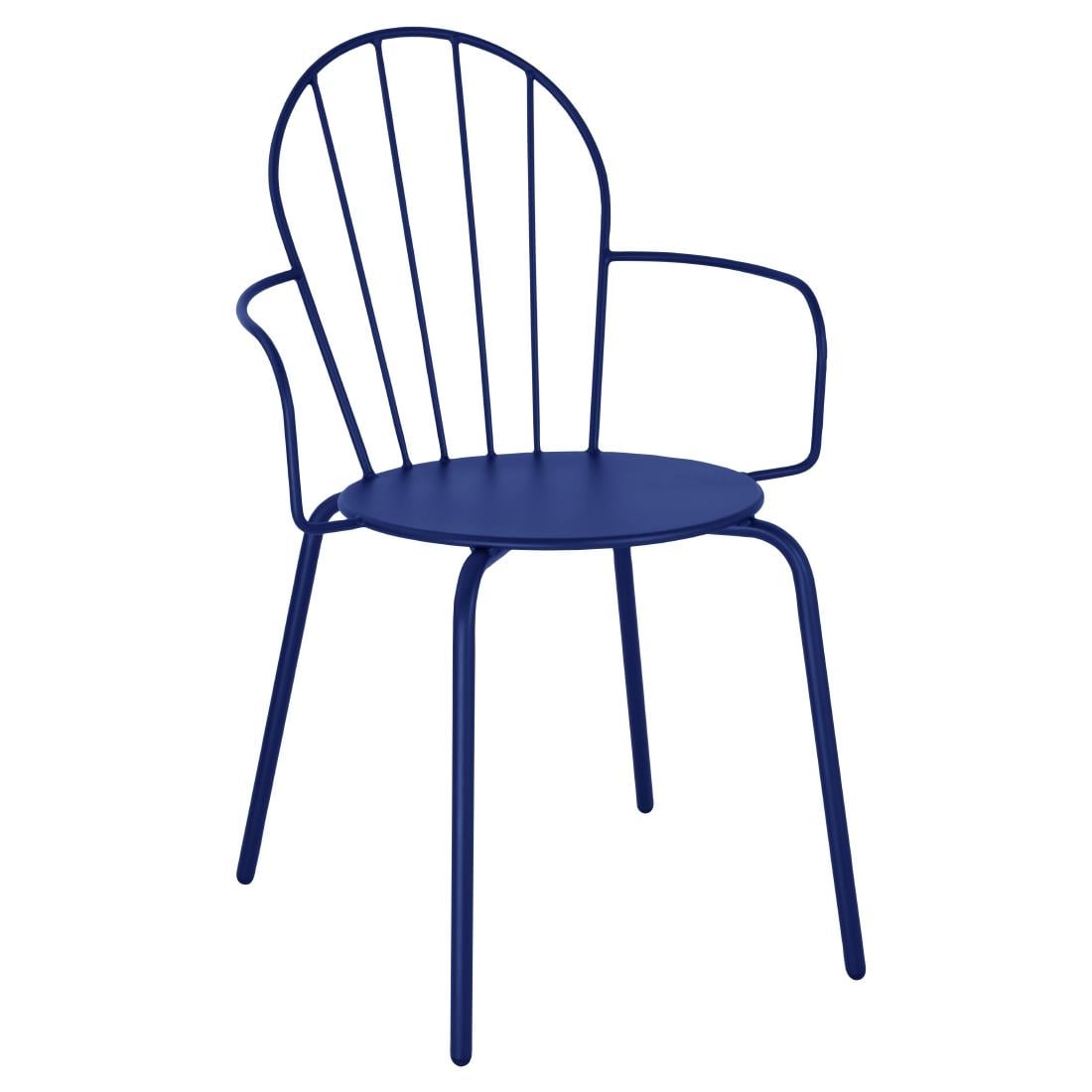 Bolero Adeline Armstoelen Donkerblauw (4 stuks) - Afbeelding 2