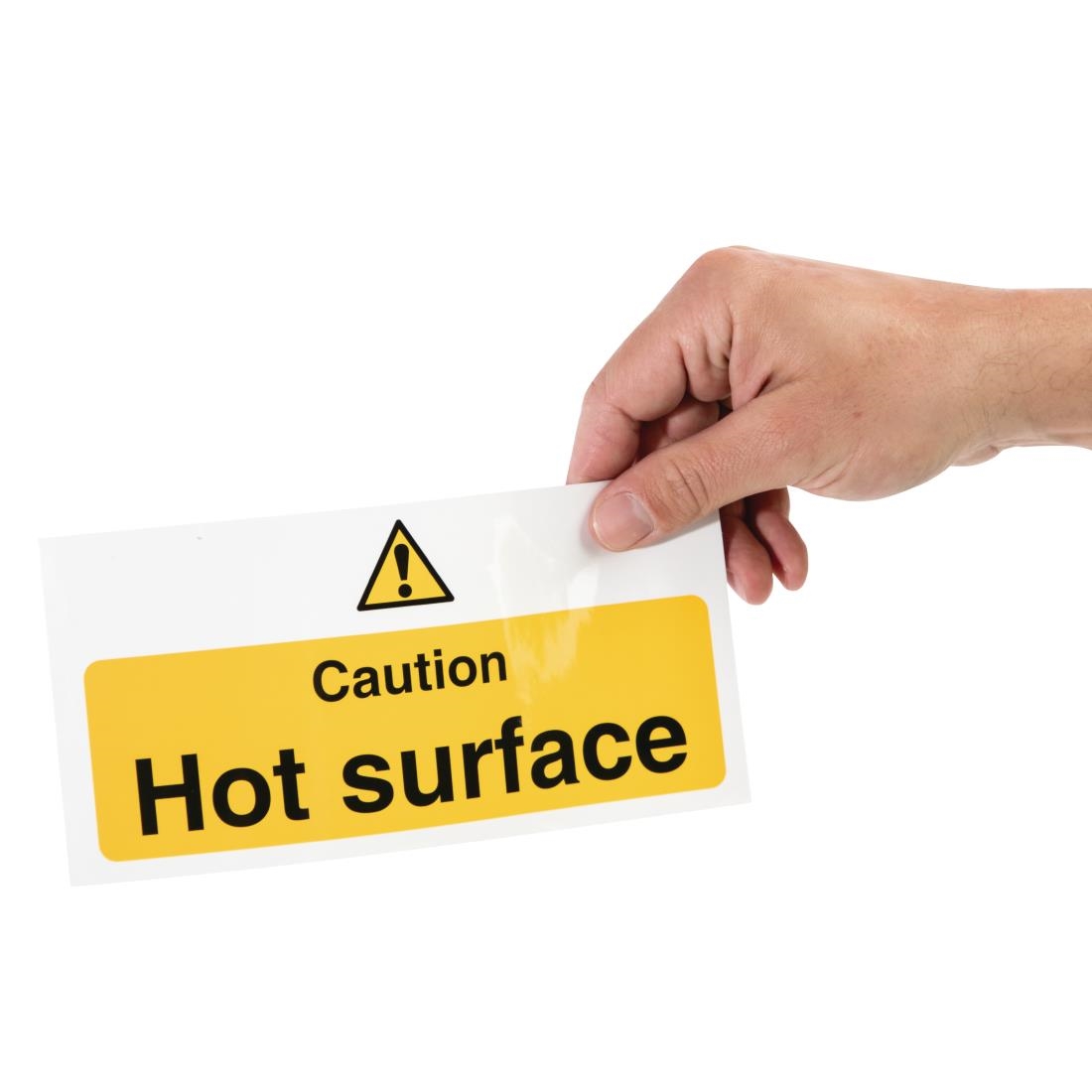 Vogue 'Caution - Hot surface' waarschuwingsbord - Afbeelding 3