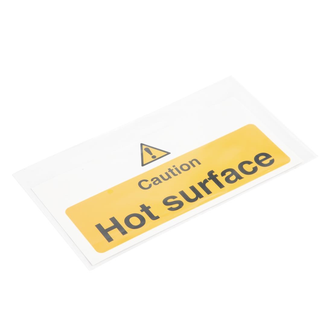 Vogue 'Caution - Hot surface' waarschuwingsbord - Afbeelding 5