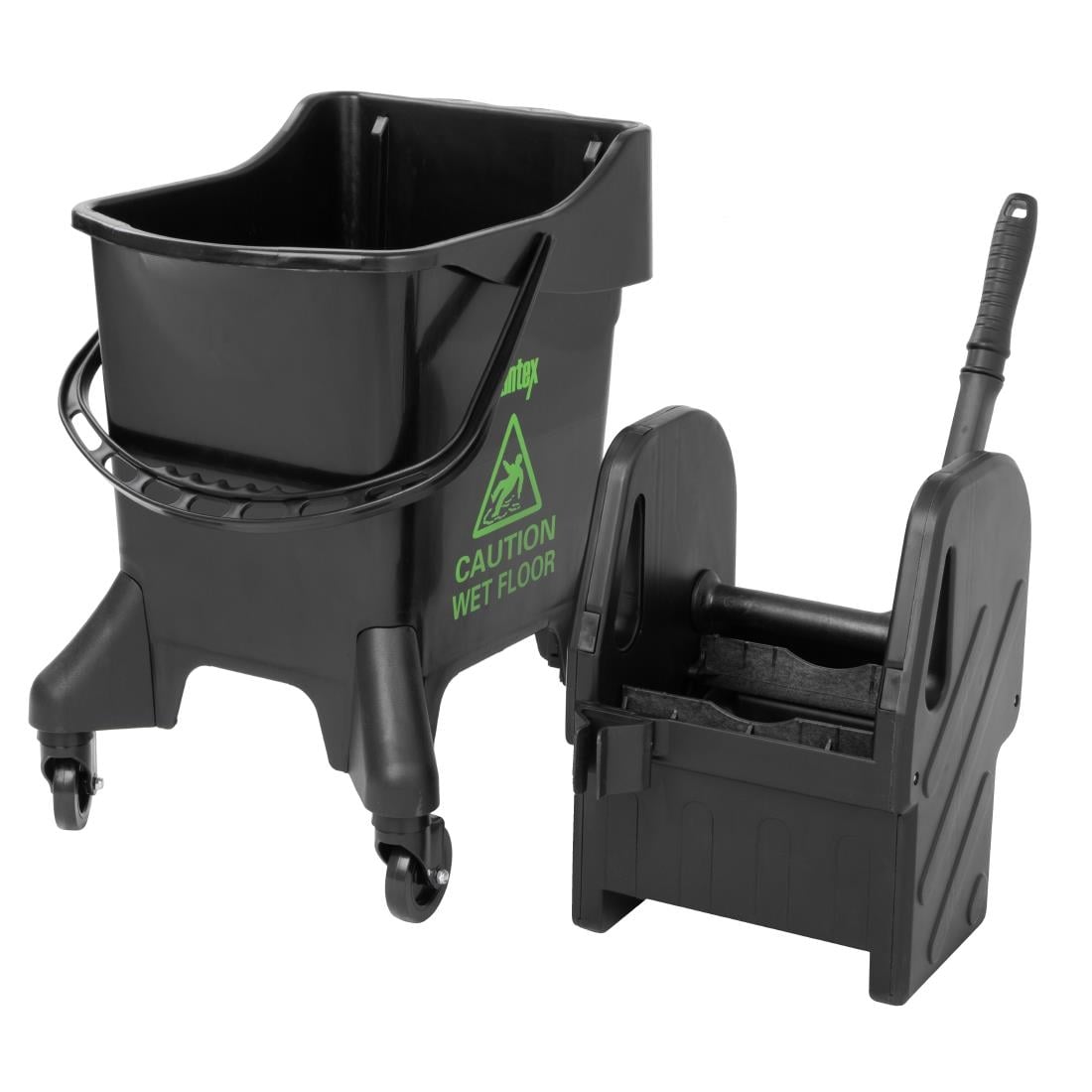 Jantex 20L Hoge mopemmer En Wringpers - groene Opdruk - Afbeelding 5