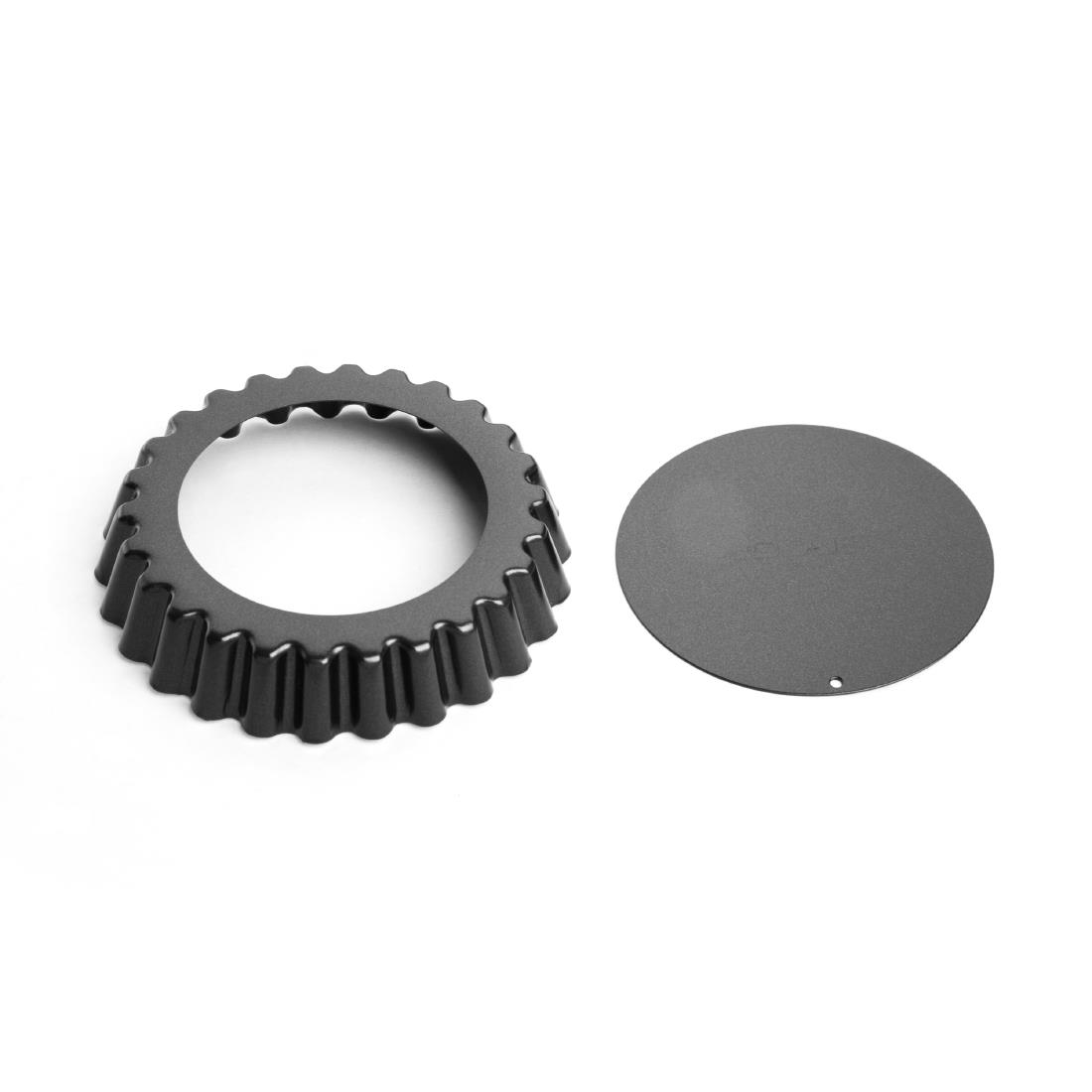 Vogue mini anti-kleef quichevormen met losse bodem 10cm (3 stuks) - Afbeelding 4