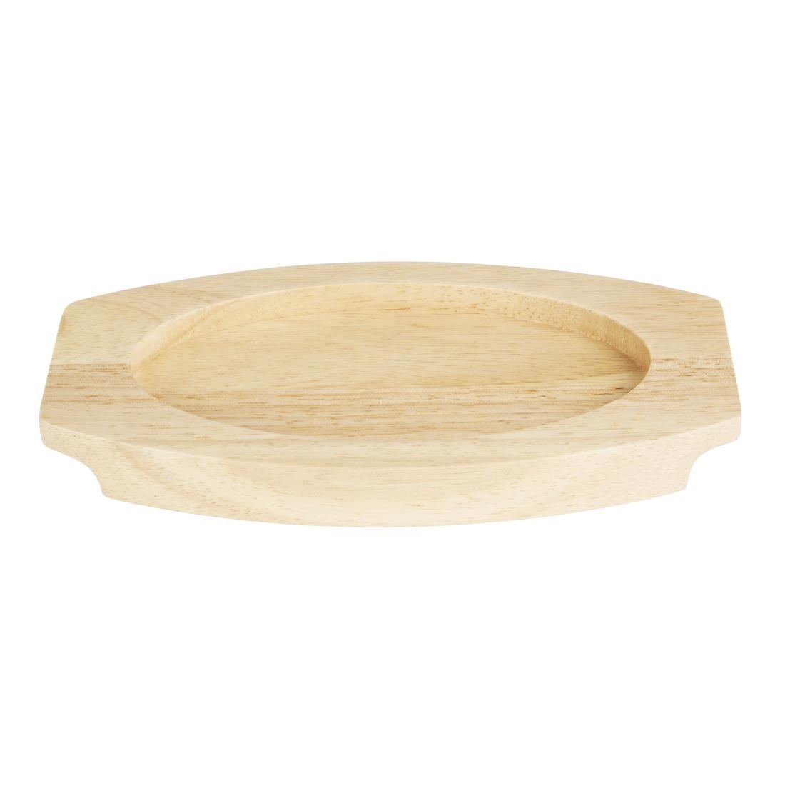 Olympia Hevea Bord Voor Gietijzeren Ovale Orenschotel 210x120mm Voor Fw819 - Afbeelding 3