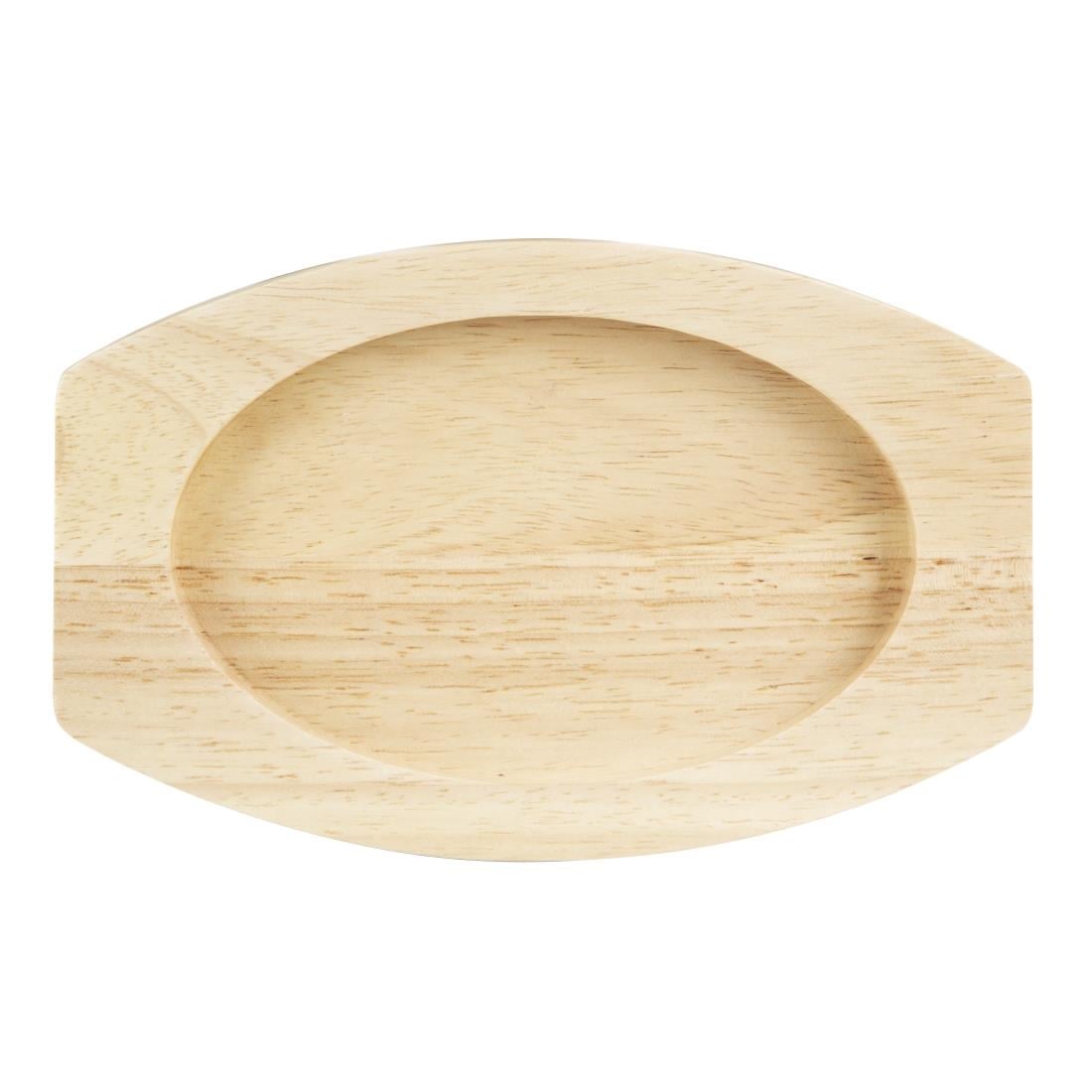 Olympia Hevea Bord Voor Gietijzeren Ovale Orenschotel 210x120mm Voor Fw819 - Afbeelding 4