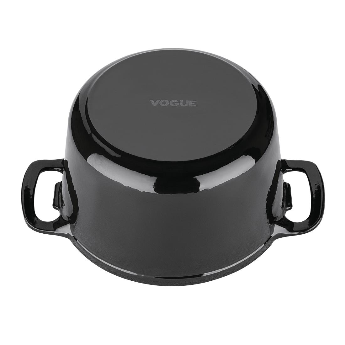 Vogue ronde inductie braadpan zwart 3,2L - Afbeelding 7