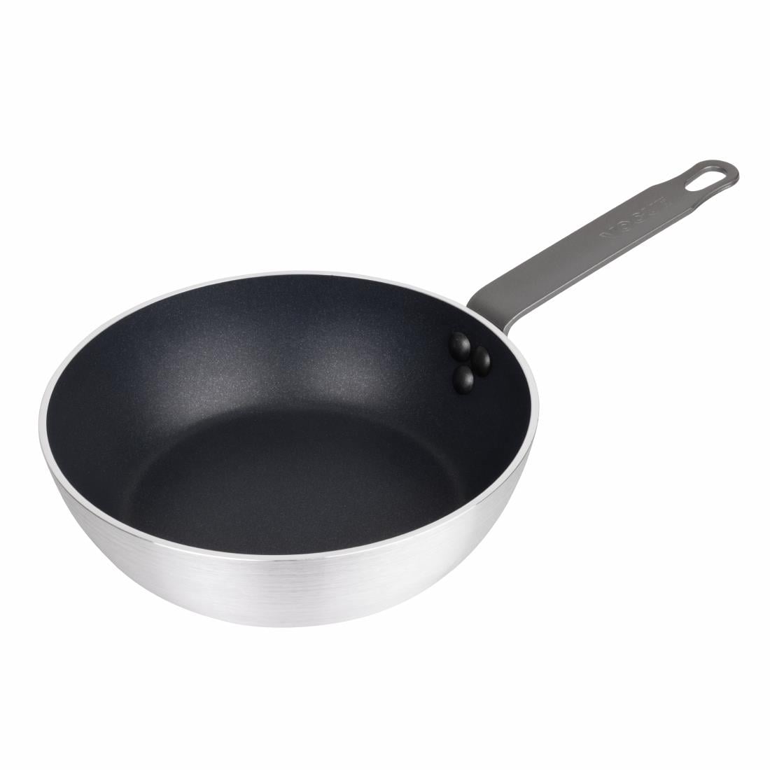 Vogue Aluminium Antiaanbak Teflon Platinum Plus Sauteerpan 24cm - Afbeelding 2