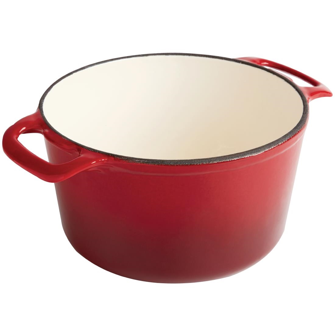 Vogue ronde inductie braadpan rood 3,2L - Afbeelding 6