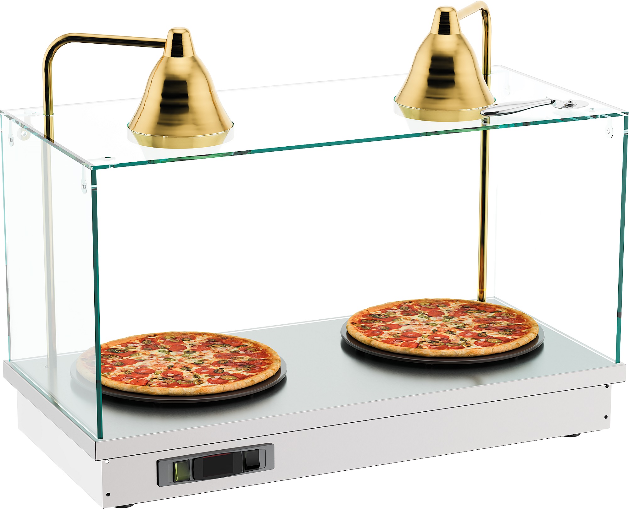 DROP-IN WARMHOUDPLAAT MET LAMP - Afbeelding 2