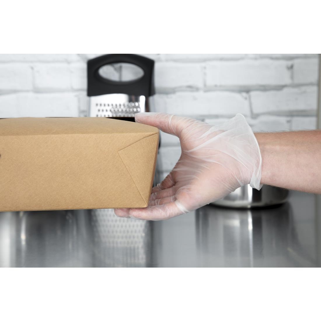 Hygiplas vinyl handschoenen transparant poedervrij XL (100 stuks) - Afbeelding 6