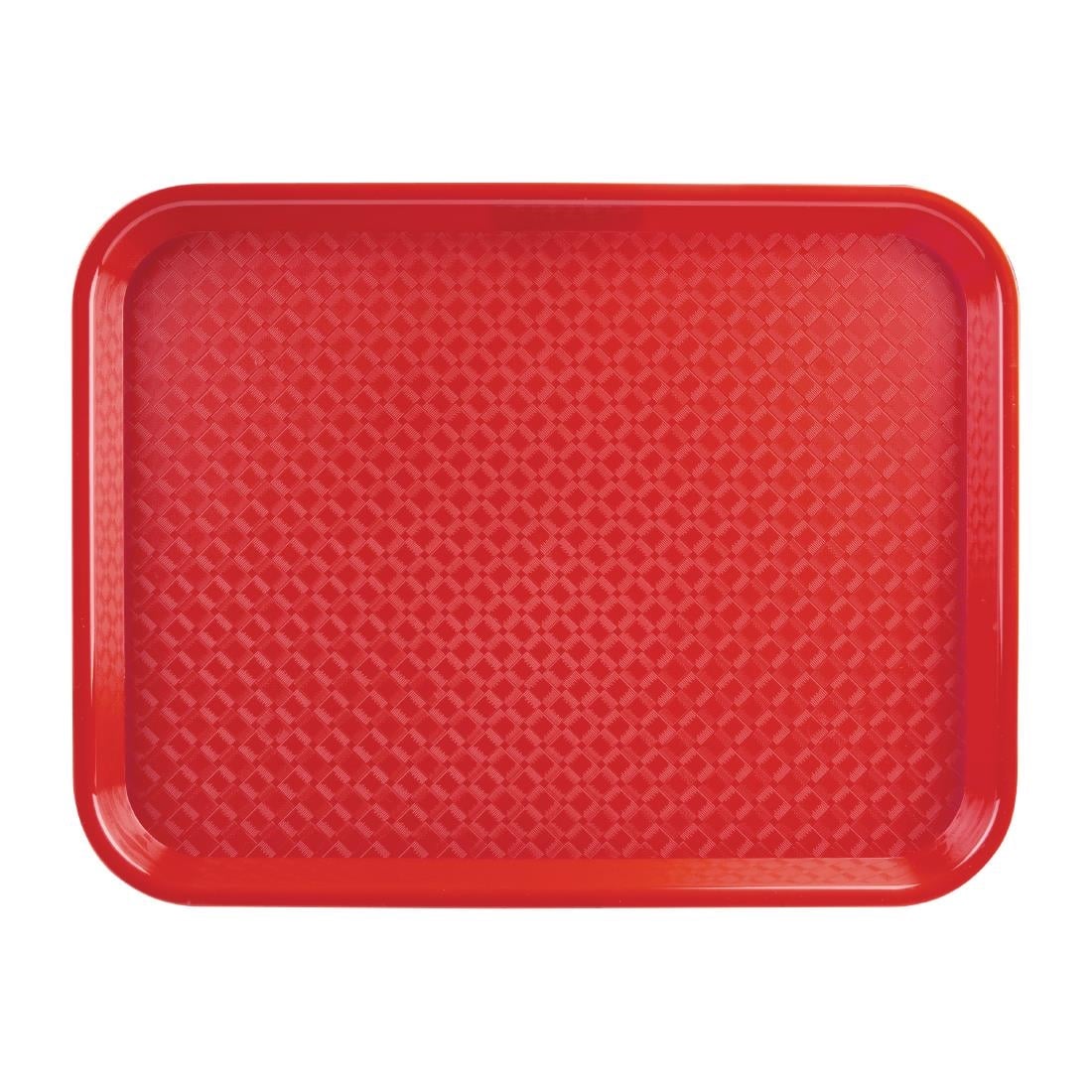 Olympia Kristallon PP Rechthoekig Dienblad Rood 305x415mm - Afbeelding 2