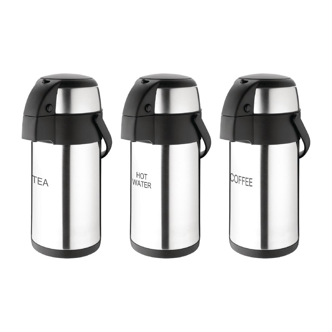 Olympia RVS pomp thermoskan Coffee 3L - Afbeelding 6