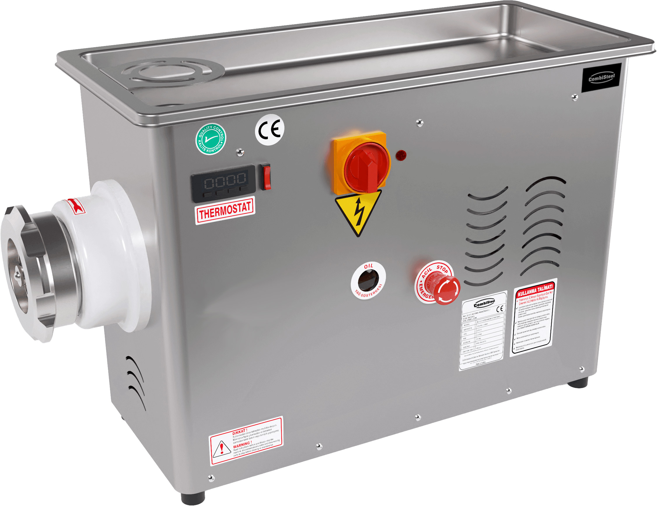 GEHAKTMOLEN 32 - 750KG 230V KO - Afbeelding 2