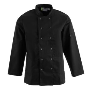 Whites Vegas unisex koksbuis lange mouw zwart XXL