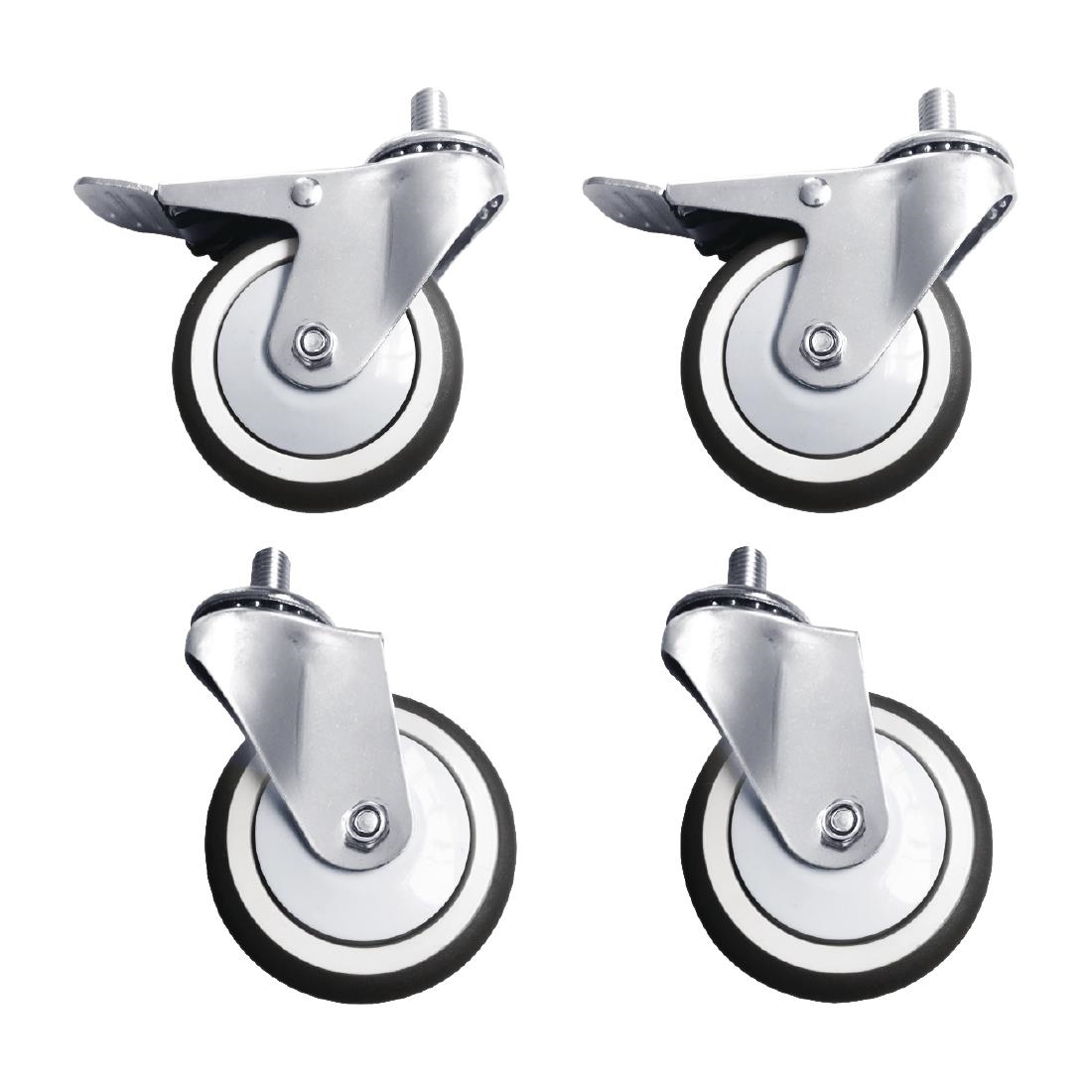 Buffalo Complete Castors 4 stuks