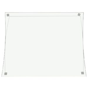 Buffalo gebogen glas