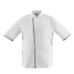 Southside unisex koksbuis korte mouw wit XS
