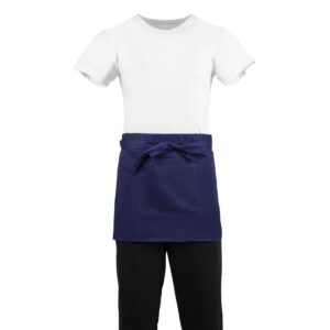 Whites korte sloof donkerblauw
