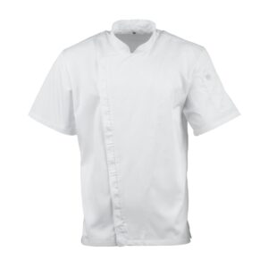 Chef Works Cannes koksjack met korte mouwen, maat Xl