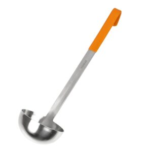 Vogue RVS soeplepel met kleurcodering oranje 237ml