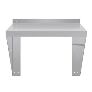 Vogue RVS oven/magnetron wandplank 56x46cm